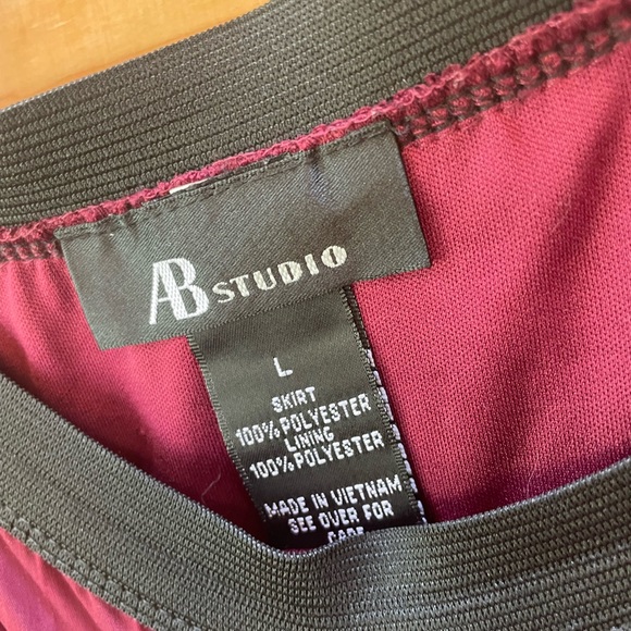 Ab Studio pleated skirt - Picture 2 of 2